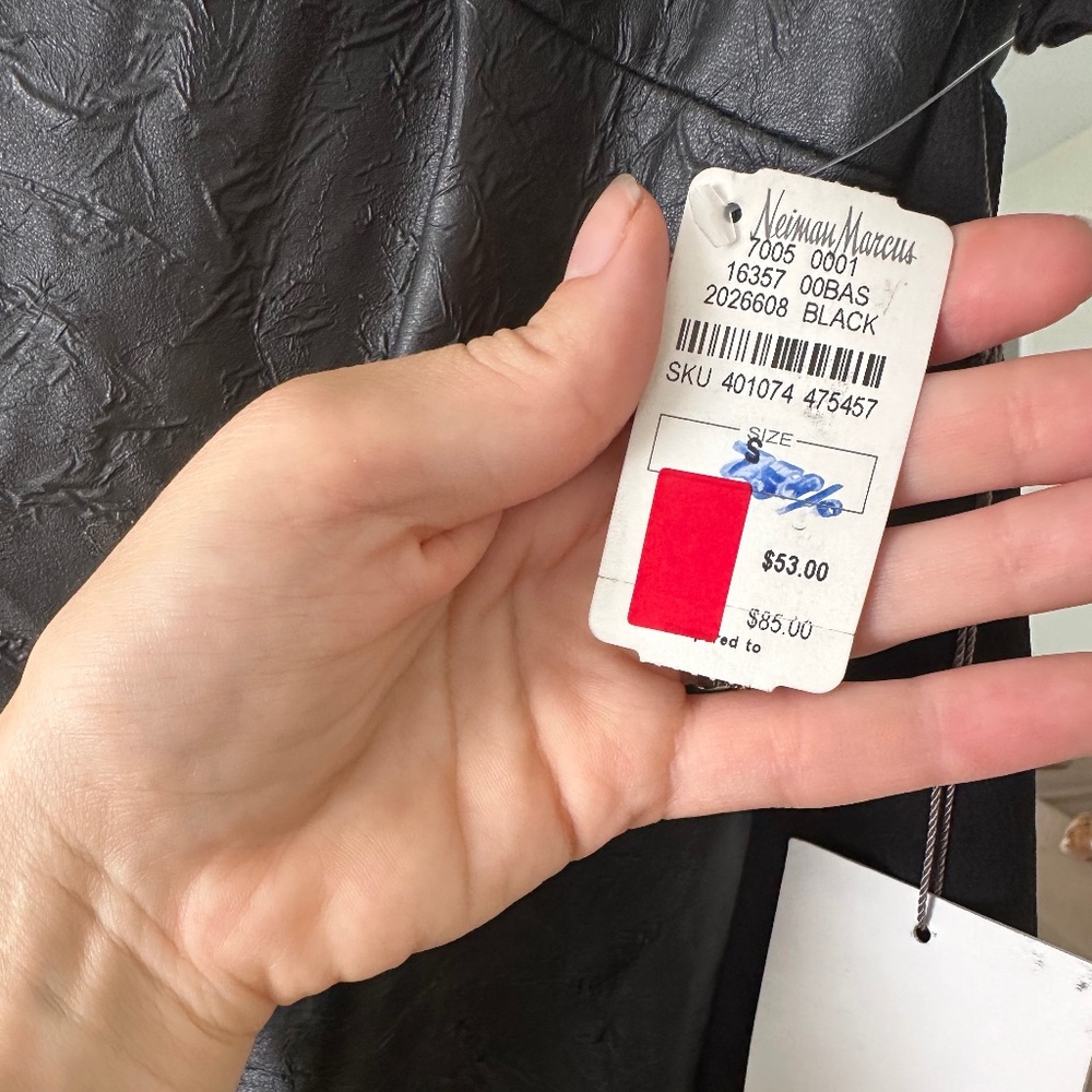 NEW Bishop + Young vegan leather tee